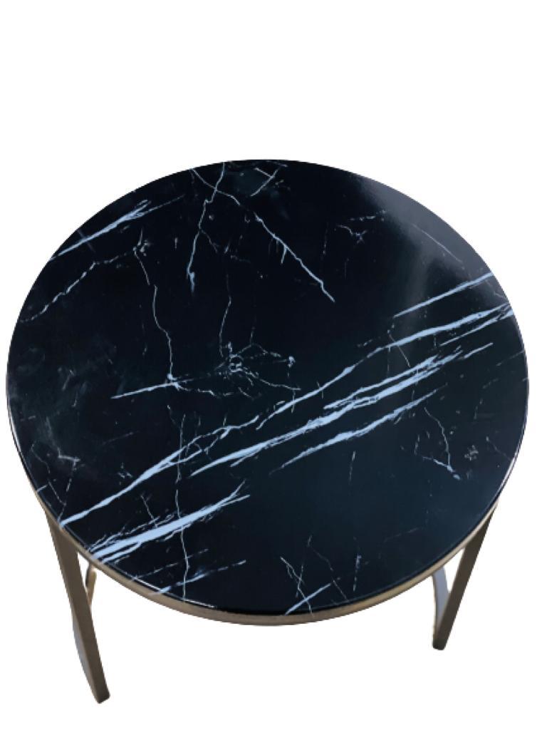 Black Mermer Coffee Table Set